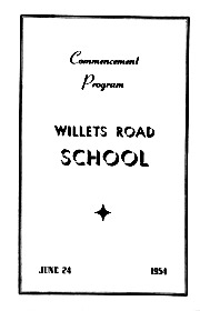 Willets Rd Commencement Program - pdf file