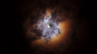Eclipsed Moon Through Clouds (click to enlarge)