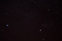 Orion in a Suburban Sky (click to enlarge)
