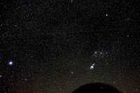 Orion in a Dark Sky (click to enlarge)