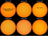 Transit of Mercury (click to enlarge)