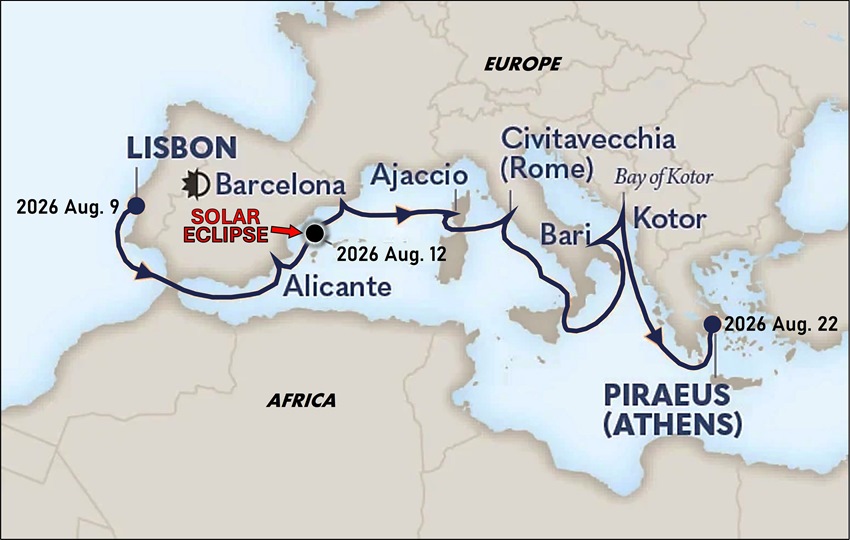 Cruise Map